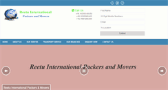Desktop Screenshot of packersmoversnashik.in
